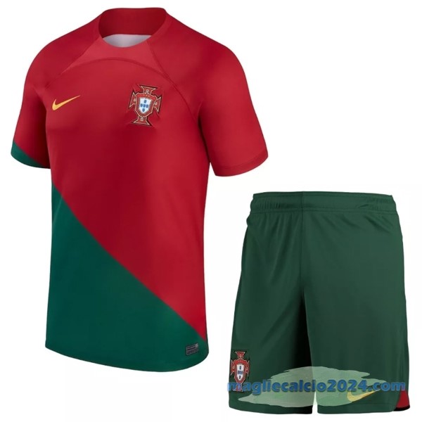 Prima Conjunto De Bambino Portogallo 2022 Rosso Poco Prezzo