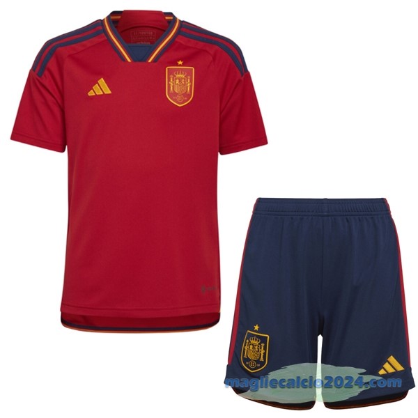 Prima Conjunto De Bambino Spagna 2022 Rosso Poco Prezzo
