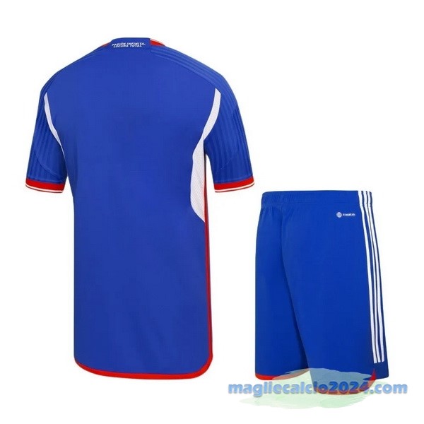 Prima Conjunto De Bambino Universidad De Cile 2023 2024 Azul Poco Prezzo
