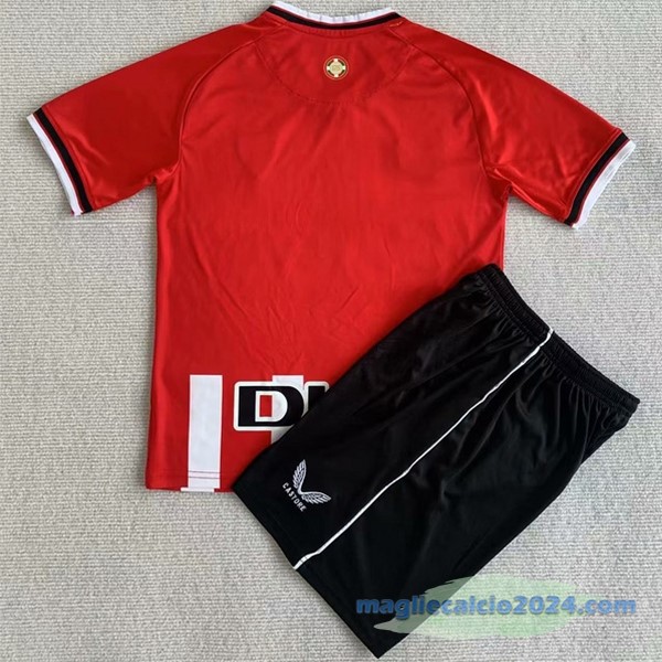 Prima Conjunto De Uomo Athletic Bilbao 2023 2024 Rosso Bianco Poco Prezzo