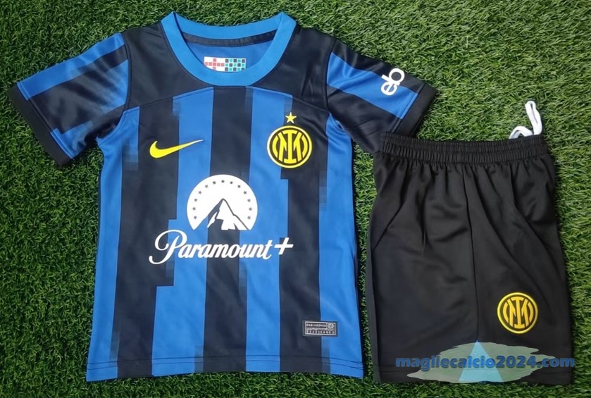 Prima Conjunto De Uomo Bambino Inter Milán 2023 2024 Azul Poco Prezzo