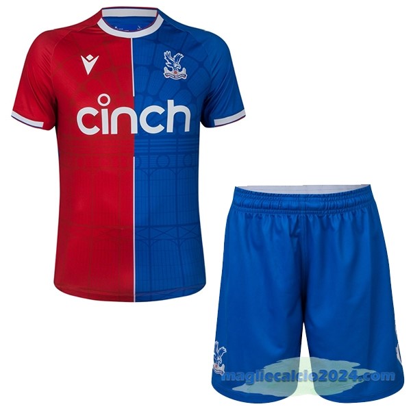 Prima Conjunto De Uomo Crystal Palace 2023 2024 Azul Rosso Poco Prezzo