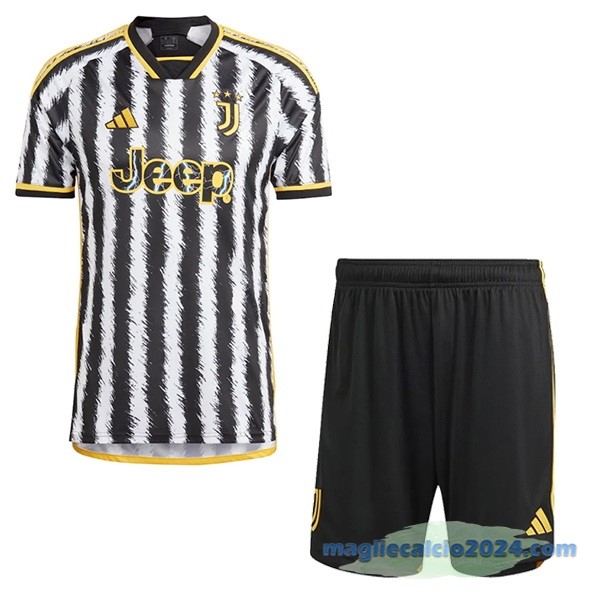 Prima Conjunto De Uomo Juventus 2023 2024 Bianco Nero Poco Prezzo