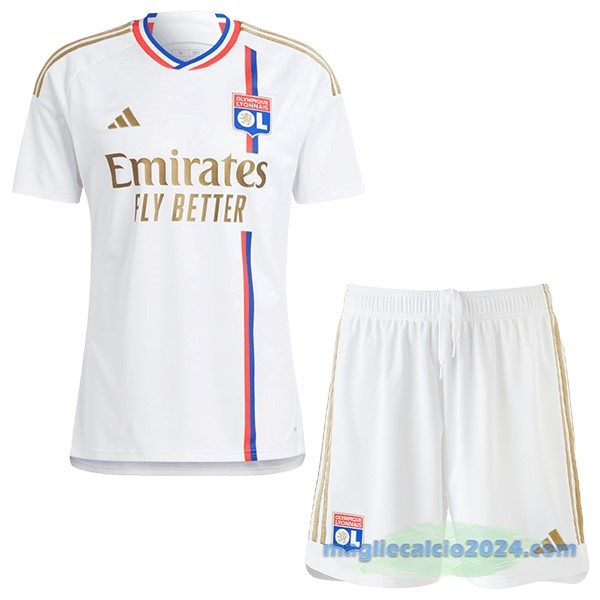 Prima Conjunto De Uomo Lyon 2023 2024 Bianco Poco Prezzo