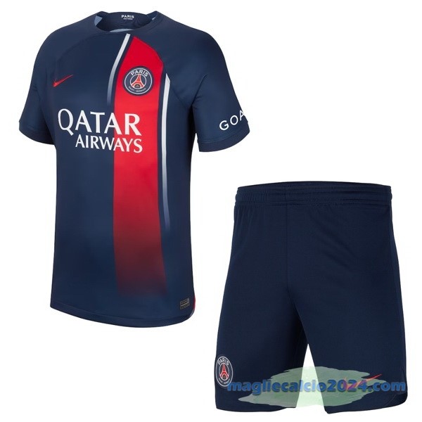 Prima Conjunto De Uomo Paris Saint Germain 2023 2024 Azul Poco Prezzo