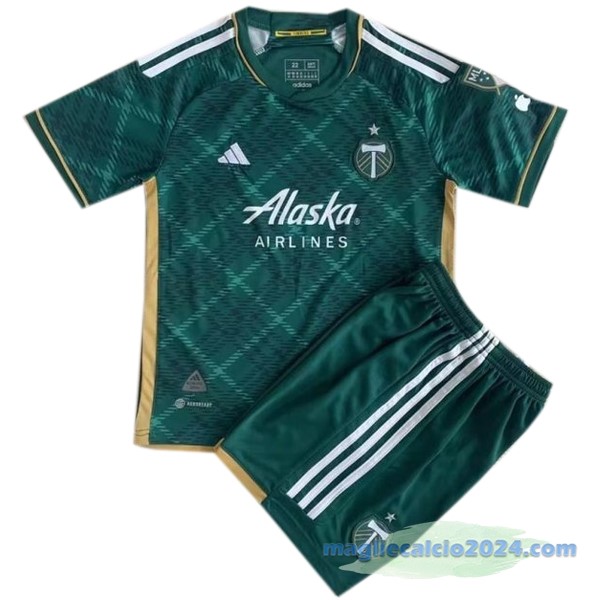 Prima Conjunto De Uomo Portland Timbers 2023 2024 Verde Poco Prezzo