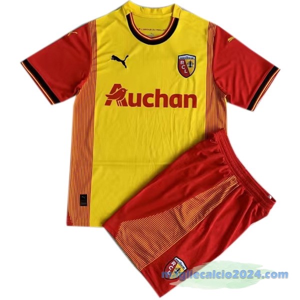 Prima Conjunto De Uomo RC Lens 2023 2024 Giallo Poco Prezzo