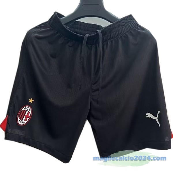 Prima Giocatori Pantaloni AC Milan 2023 2024 Nero Poco Prezzo