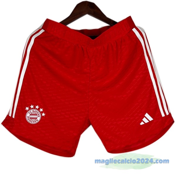 Prima Giocatori Pantaloni Bayern Múnich 2023 2024 Rosso Poco Prezzo