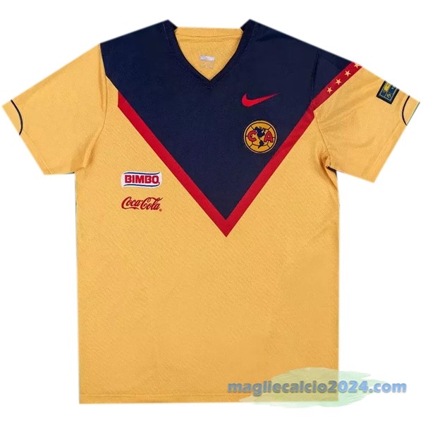Prima Maglia América Retro 2006 Giallo Poco Prezzo