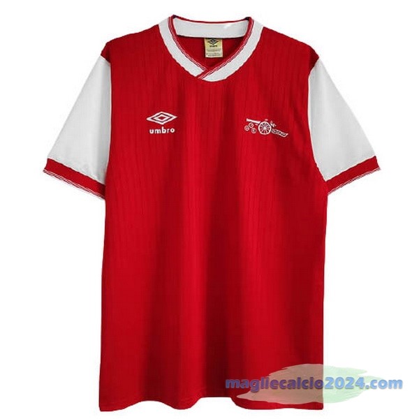 Prima Maglia Arsenal Retro 1983 1984 Rosso Poco Prezzo