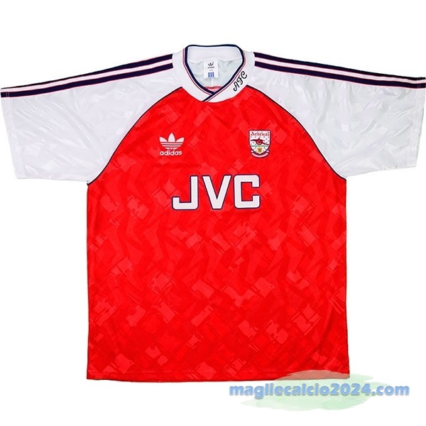 Prima Maglia Arsenal Retro 1990 1992 Rosso Poco Prezzo