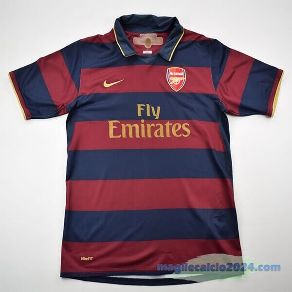 Prima Maglia Arsenal Retro 2007 2008 Rosso Poco Prezzo