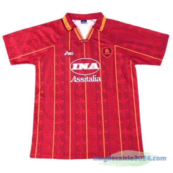 Prima Maglia As Roma Retro 1996 1997 Rosso Poco Prezzo