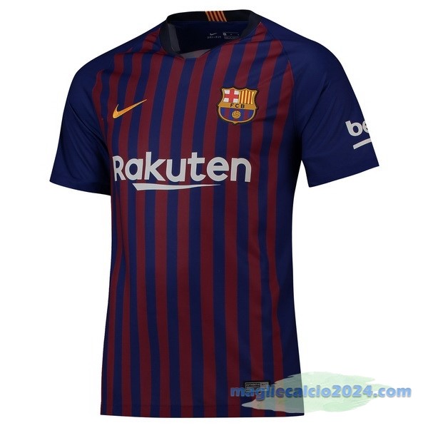 Prima Maglia Barcelona Retro 2018 2019 Azul Rosso Poco Prezzo