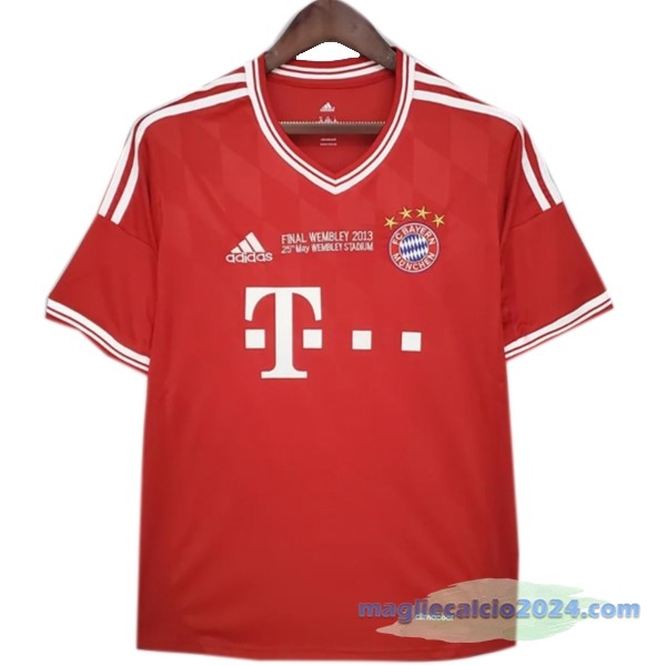 Prima Maglia Bayern Múnich Retro 2013 2014 I Rosso Poco Prezzo