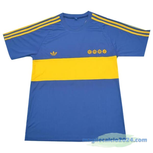 Prima Maglia Boca Juniors Retro 1881 Azul Poco Prezzo