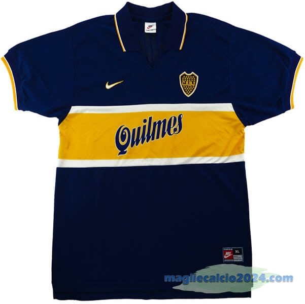 Prima Maglia Boca Juniors Retro 1996 1997 Azul Poco Prezzo