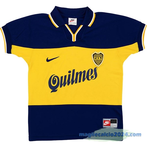 Prima Maglia Boca Juniors Retro 1999 Azul Giallo Poco Prezzo
