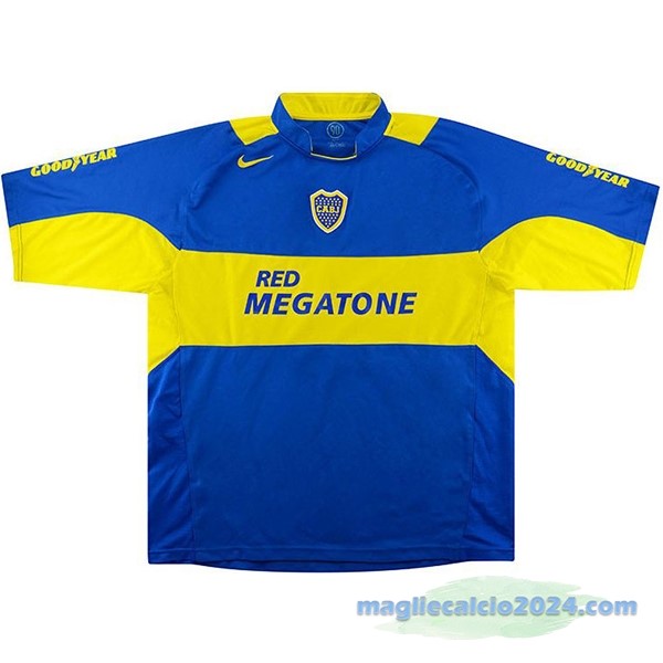 Prima Maglia Boca Juniors Retro 2005 2006 Azul Poco Prezzo