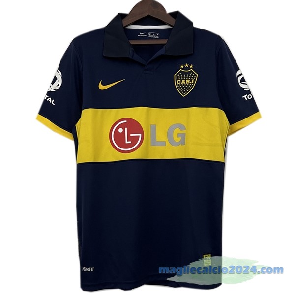 Prima Maglia Boca Juniors Retro 2009 2010 Azul Navy Poco Prezzo