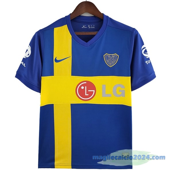 Prima Maglia Boca Juniors Retro 2009 2010 Azul Poco Prezzo