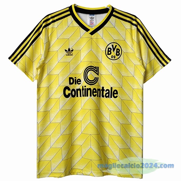 Prima Maglia Borussia Dortmund Retro 1988 Giallo Poco Prezzo