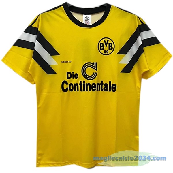 Prima Maglia Borussia Dortmund Retro 1989 Giallo Poco Prezzo