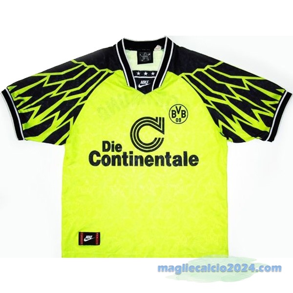 Prima Maglia Borussia Dortmund Retro 1994 1995 Giallo Poco Prezzo