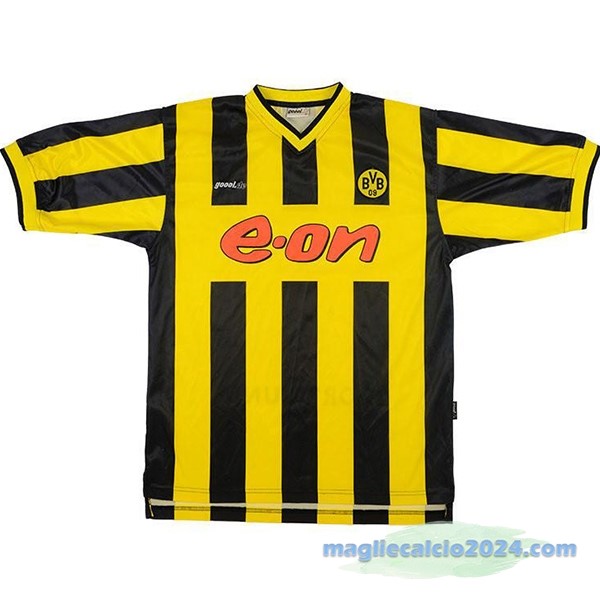 Prima Maglia Borussia Dortmund Retro 2000 Giallo Poco Prezzo