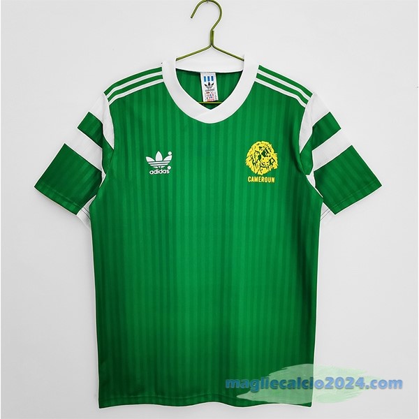 Prima Maglia Camerun Retro 1990 Verde Poco Prezzo