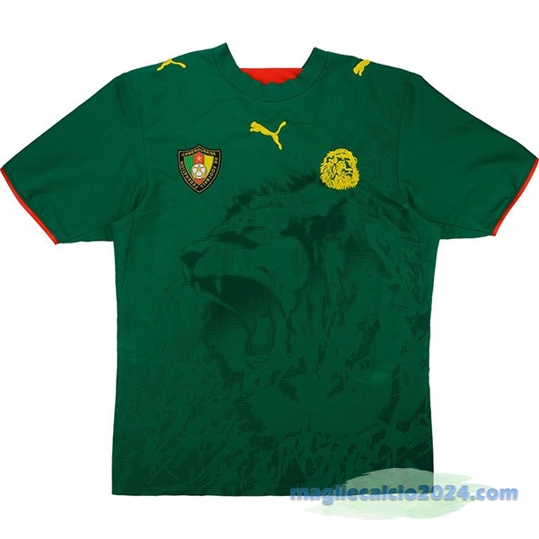 Prima Maglia Camerun Retro 2006 Verde Poco Prezzo