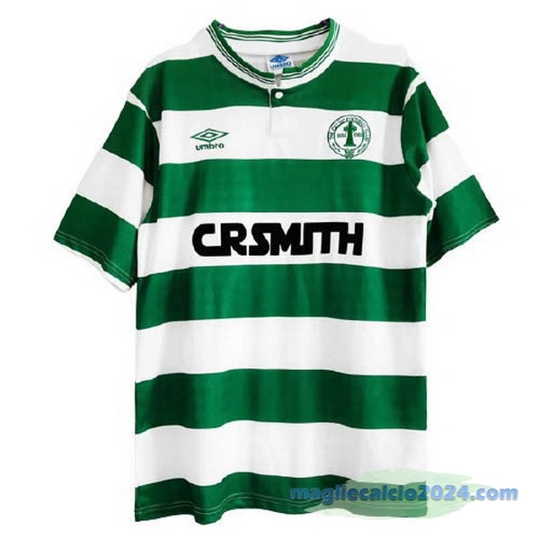 Prima Maglia Celtic Retro 1888 1988 Verde Poco Prezzo