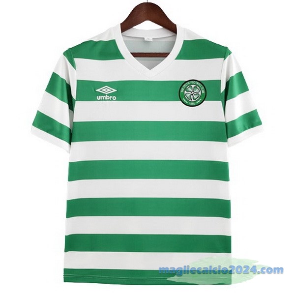 Prima Maglia Celtic Retro 1980 1981 Verde Poco Prezzo