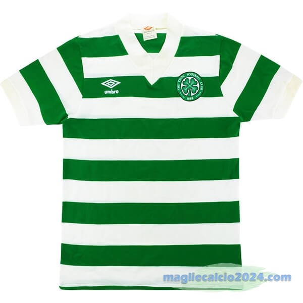 Prima Maglia Celtic Retro 1980 1982 Verde Poco Prezzo