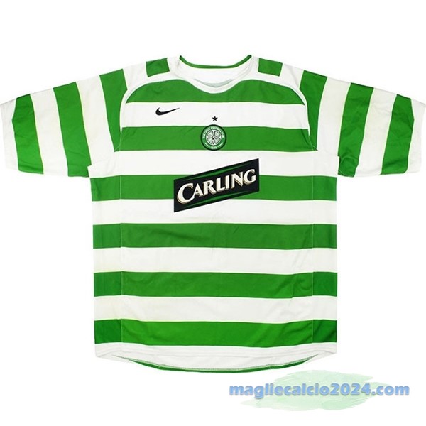 Prima Maglia Celtic Retro 2005 2006 Verde Poco Prezzo