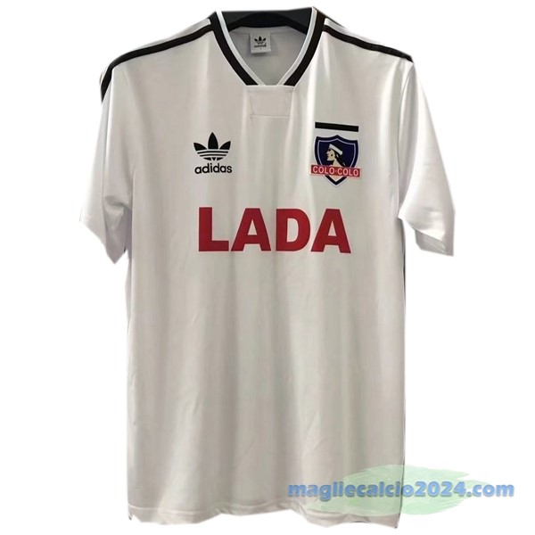Prima Maglia Colo Colo Retro 1991 Bianco Poco Prezzo