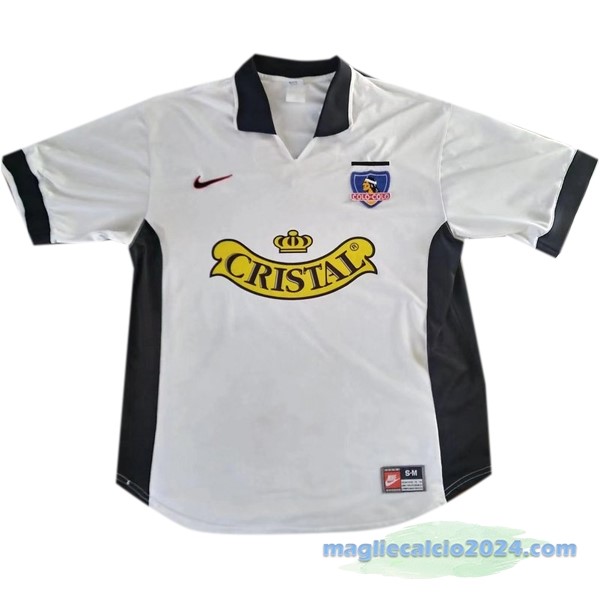 Prima Maglia Colo Colo Retro 1997 1998 Bianco Poco Prezzo