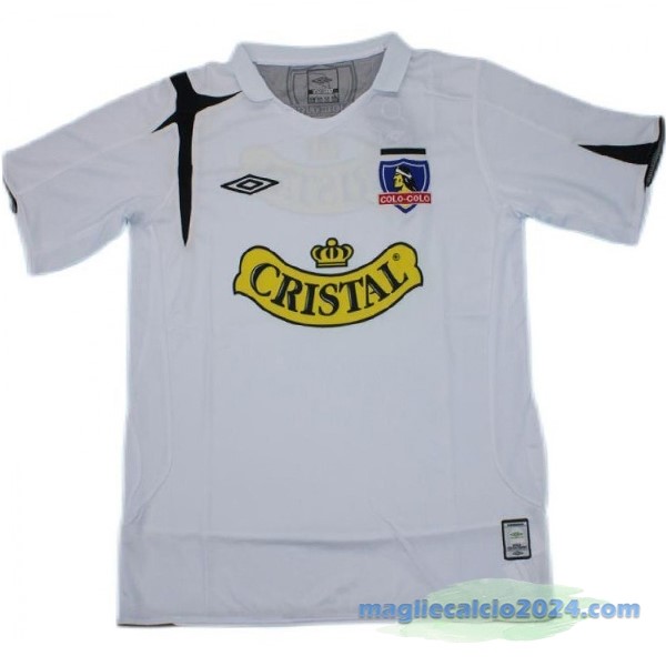 Prima Maglia Colo Colo Retro 2006 Bianco Poco Prezzo