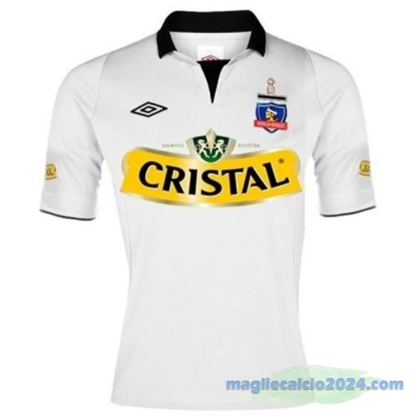 Prima Maglia Colo Colo Retro 2013 Bianco Poco Prezzo