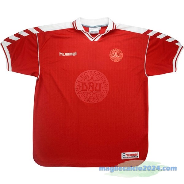 Prima Maglia Danimarca Retro 1998 Rosso Poco Prezzo