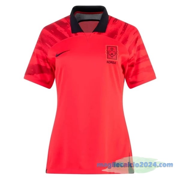 Prima Maglia Donna Corea 2022 Rosso Poco Prezzo
