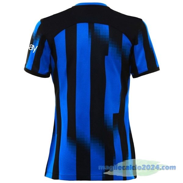 Prima Maglia Donna Inter de Milán 2023 2024 Azul Poco Prezzo