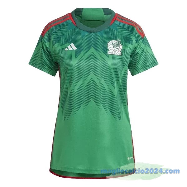 Prima Maglia Donna Messico 2022 Verde Poco Prezzo