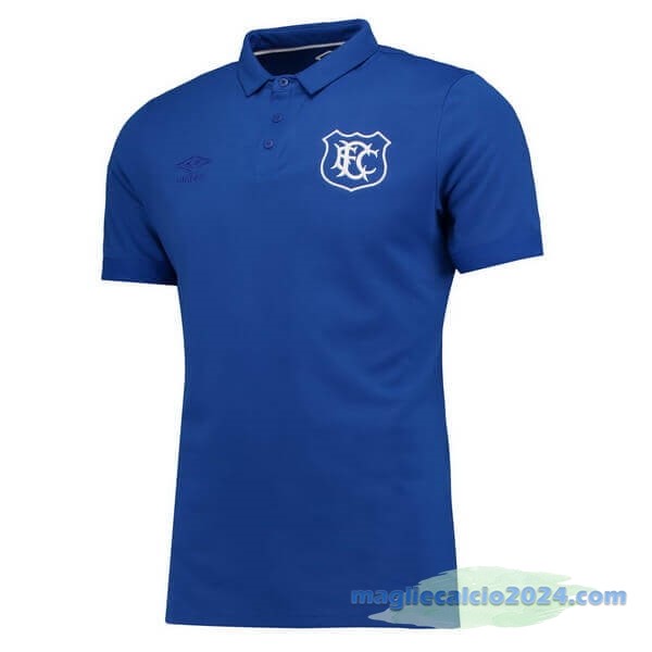 Prima Maglia Everton Goodison Park 125s Azul Poco Prezzo
