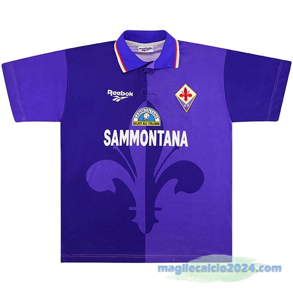 Prima Maglia Fiorentina Retro 1995 1996 Purpureo Poco Prezzo