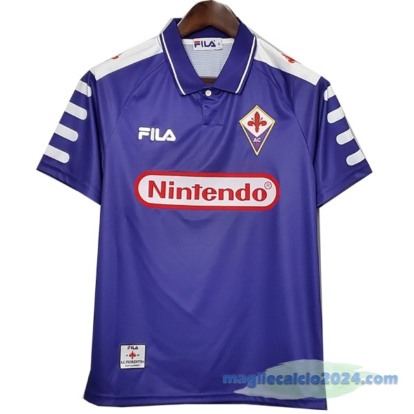 Prima Maglia Fiorentina Retro 1998 1999 Purpureo Poco Prezzo