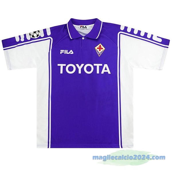 Prima Maglia Fiorentina Retro 1999 2000 Purpureo Poco Prezzo