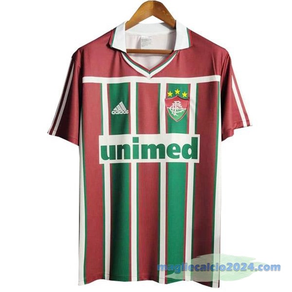 Prima Maglia Fluminense Retro 2002 2003 Rosso Poco Prezzo