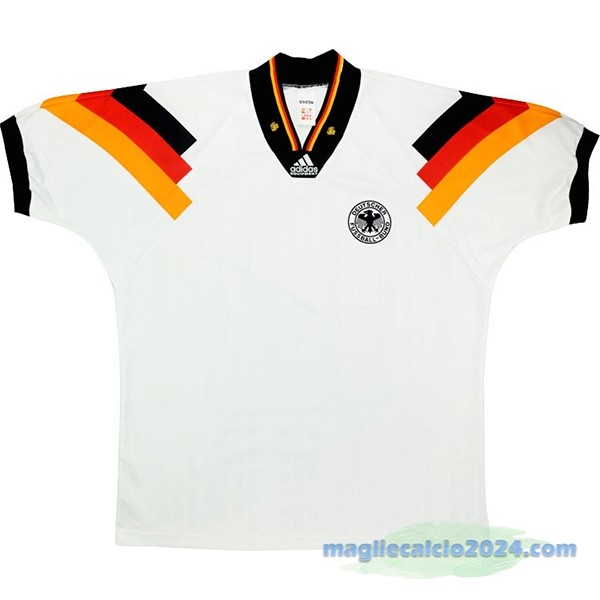 Prima Maglia Germania Retro 1992 1994 Bianco Poco Prezzo